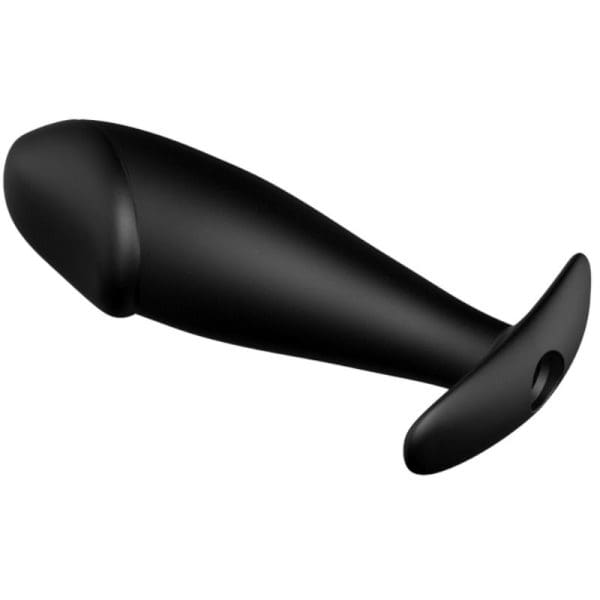 PRETTY LOVE - SILICONE ANAL PLUG PENIS FORM AND 12 VIBRATION MODES BLACK 3